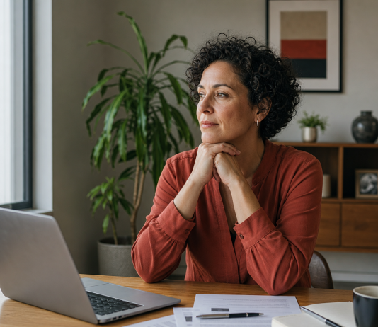 10 Surprisingly Simple Ways to Overcome Job Search Fatigue Woman taking a thoughtful break during a job search
