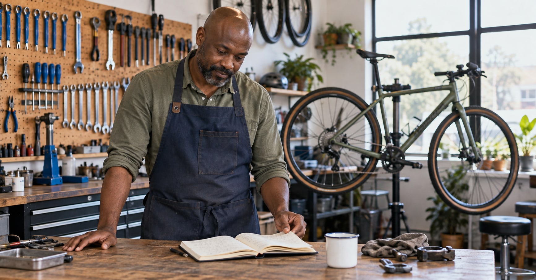 A thoughtful workspace for turning career intentions into practical actions.